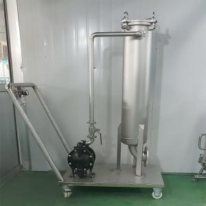 China Food Grade Stainless Steel Membrane Pre Swimming Pool Filter Housing For Purify on sale
