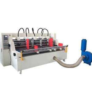 Auto Belt Feeder Slitter Scorer Machine Thin Blade Creasing Machine Easy Maintenance