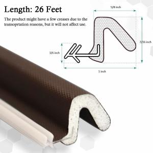 Buy cheap Non Flammable Low Compression Self Adhesive V Shape Weather Stripping product