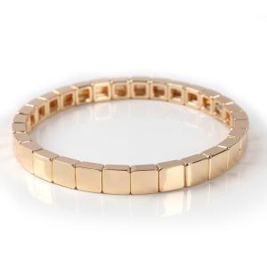 Buy cheap Handmade Enamel Tile Bracelet , Gold Color Boho Bead Bracelets product