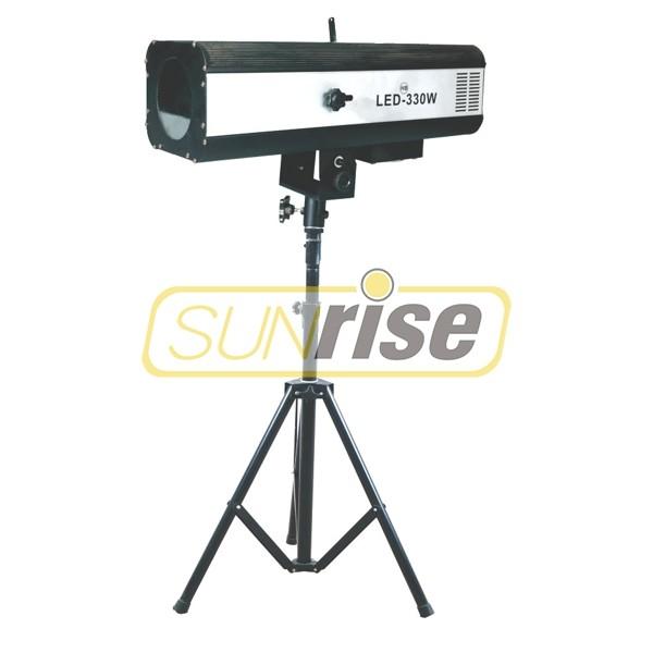 Quality Strong 330W LED Follow Spot Light , Led Stage Spotlights Stand Alone Mode for sale