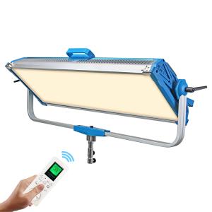 Buy cheap High Power DMX Bi Color LED Video Studio Lights 500 Watt 3200 5600K Dimmable Soft LED Panel Light 10 Lighting Effects product