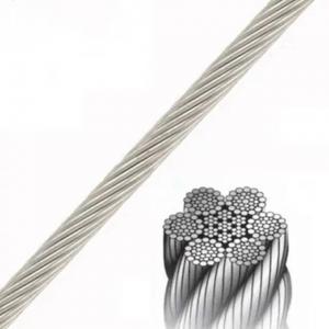Buy cheap 7x7 6x19 FC IWRC 6x36 19x7 Trolleying High Carbon Galvanized Steel Cable for Tower Crane product