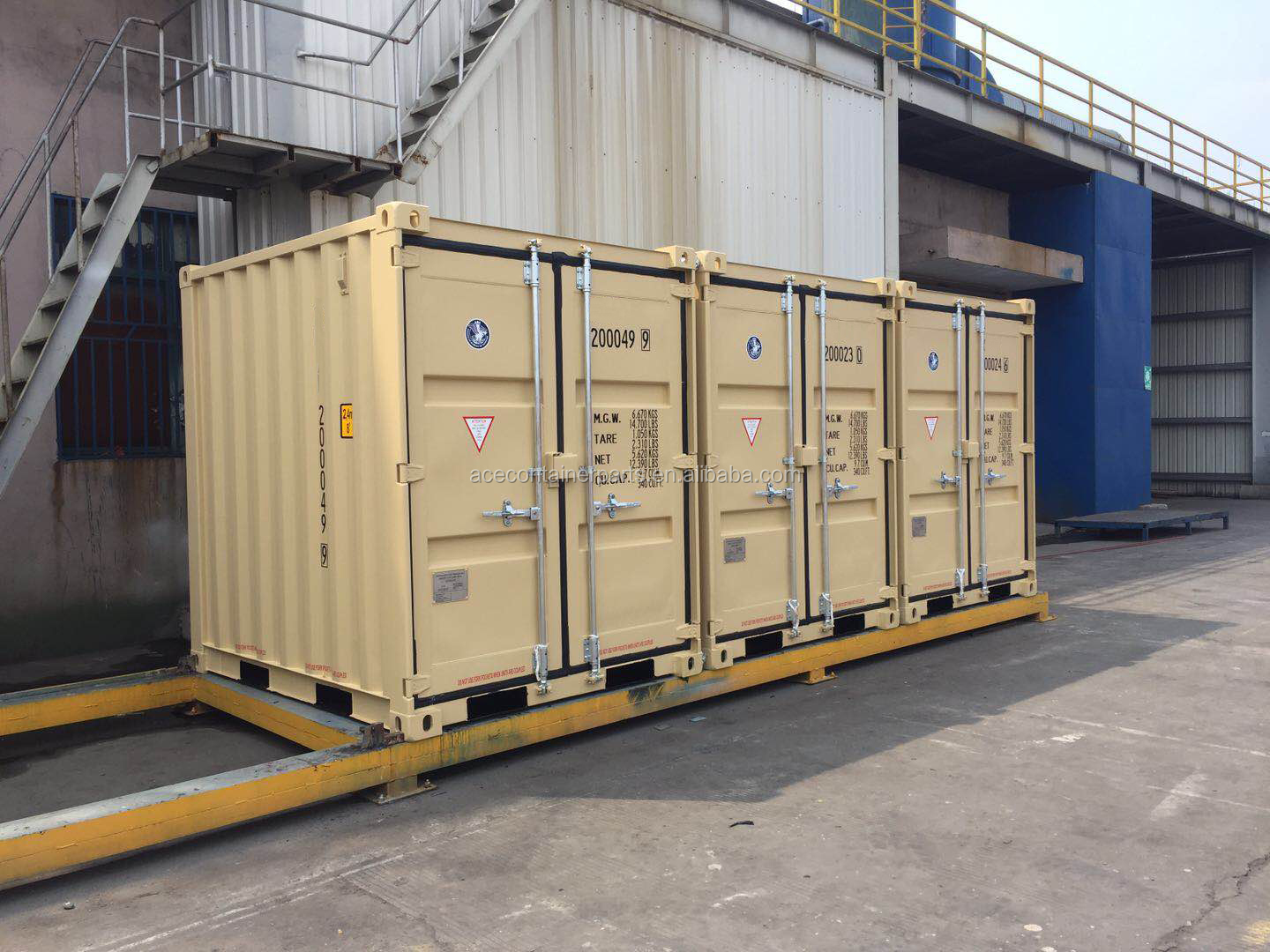 Container Twist Lock Steel Horizontal Connector 10ft Hot Dip Galvanized 4.8KGS for Container Connection