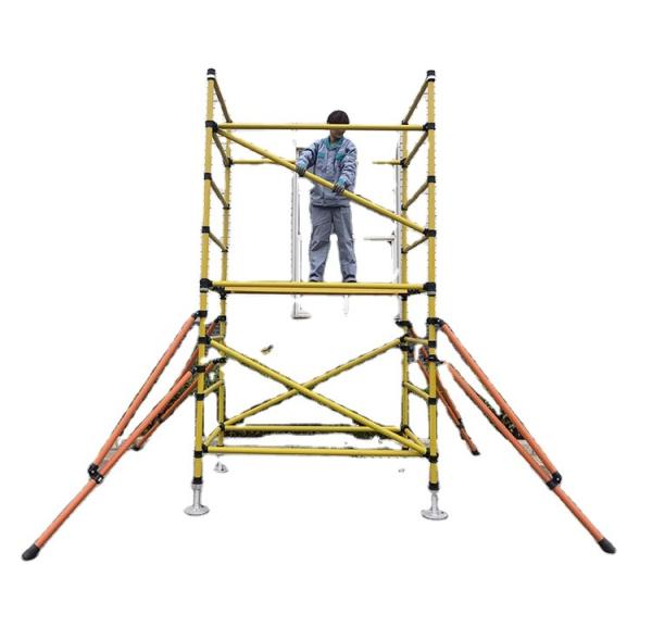 Quality Live Line Inspection Insulated Scaffolding / Safety Fully Insulated Platform for sale