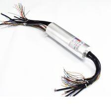 6 Group Servo Motor Encoder Signal Slip Ring Connector 1~20rpm Working Speed