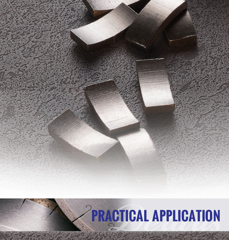 Customized ARC-Shaped Segment Diamond Core Drill Bit for Stone Concrete Cutting Tools