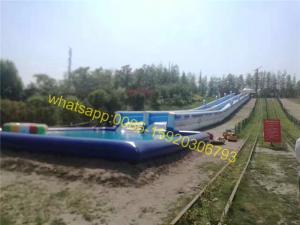 Buy cheap giant slip n slide 1000ft city slide water slide product