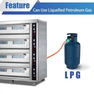 Multi-Functional 4 Layers 12 Trays Gas Oven MFA-412L Independent Temperature Control