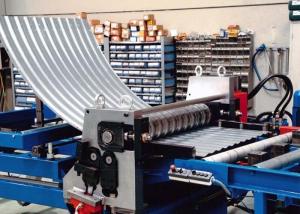 Buy cheap High Speed Grain Silo Corrugated Sheet Roll Forming Machine With PLC Control product