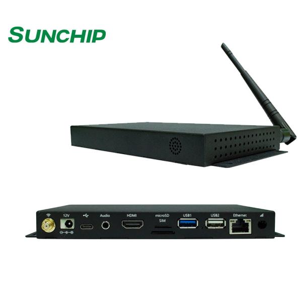 Quality Digital Signage 8GB RAM RK3288 Media Player Box RJ45 for sale