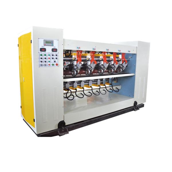 High safety Corrugated Cardboard Making Machine for Thin Knife Cutting Pressure Line