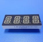 High Brightness 14 Segment Alphanumeric Display White 4 Digit 0.54 Inch For STB