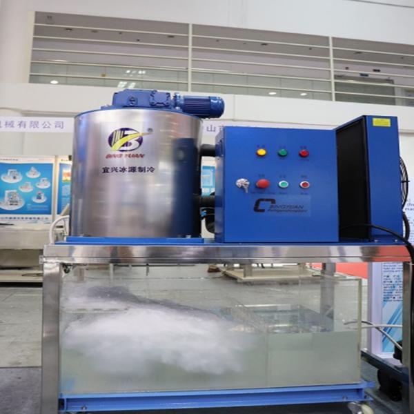 Quality Automatic 1 2 3 5 Flake Ice Maker Machine 10 Ton 3P 380Volt 50Hz for sale