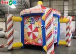 Inflatable Dart Game OEM Inflatable Carnival Game 5 In 1 For Store Outdoor