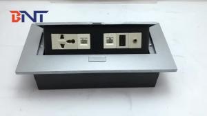 Buy cheap Hottest EU power pop up type office table electric socket box with usb product