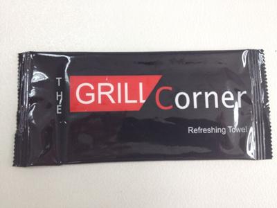 Quality restaurant wet wipes with private logo for sale