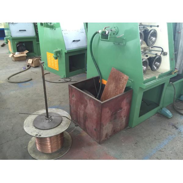 Green Fine Copper Wire Making Machine High Reliability 1800m/Min Max Line Speed