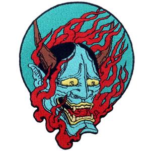 Buy cheap Samurai Hannya Custom Felt Patches Personalized Patches For Clothes product