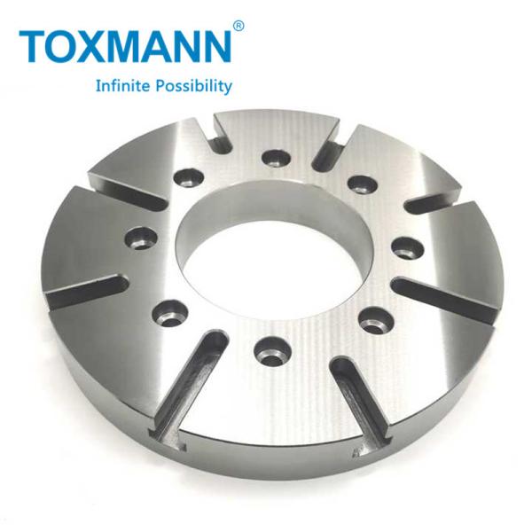 Quality CNC Lathe Processing Parts Alloy Steel Flange Plate Durable Numerical Control Machine CNC Machining Center Accessories for sale
