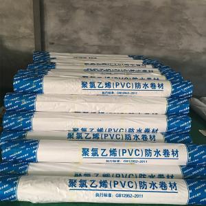 Durable Reinforced Pvc Roof Deck Membrane 20m Length Long Lasting Pvc Roofing Membrane