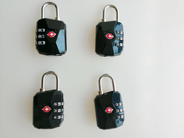 Quality Free Samples TSA Travel Locks , TSA Compliant Lock Inspection Indicator Easy Read Dial for sale