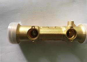 DN15 Ultrasonic Water Flow Meterr Brass Flow Section Thread Connect Customized Nozzle
