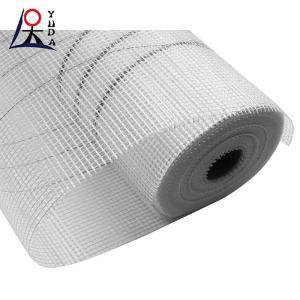 China Reinforced Glass Fiber Fabric Fiberglass Mesh Net Fiber Glass Mesh on sale