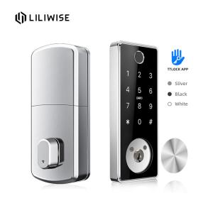 China Smart Key Card Door Lock Smart Digital Bluetooth Access Electronic Fingerprint Door Locks on sale