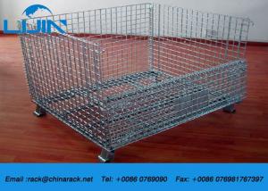 Steel Structure Wire Mesh Cages 4.8 - 6.0mm Guage SGS Certification