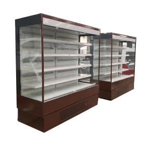 Buy cheap Custom Supermarket Open Air Curtain Display Cabinets product