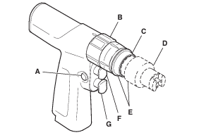 Stryker System 7 Dual Trigger Rotary Handpiece 7205-000-000 For Repairing