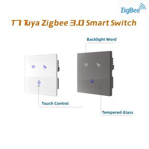 Buy cheap Touch Screen Tempered Glass Smart Switch Panel Remote App Control product