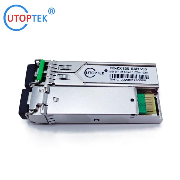155m Sfp Duplex 120km 1550nm LC DDM Optical Fiber 100Base-FX SFP STM1 sfp Transceiv