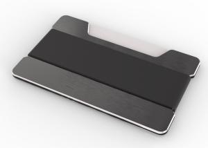 China 63*95*15mm Custom Multi-Function Rfid Anti-Theft Brush Creative Aluminum Credit Card Holder on sale