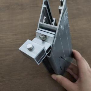 Aluminum Profile Corner Connection For Window 39*60*2 Original Color Aluminum Window Corner Joint