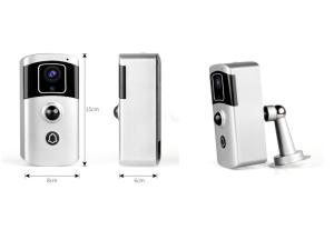 Multi-function Two in one WIFI Doorbell Camera 1080P 2Mega Pixels Battery Camera