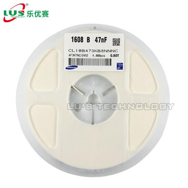 Quality CAP 47nF X7R Ceramic Capacitor 0.047 UF Mlcc Chip CL10B473KB8NNNC for sale
