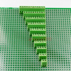 2.54mm Pitch PCB Mounted Screw Terminal Blocks 300V 10A