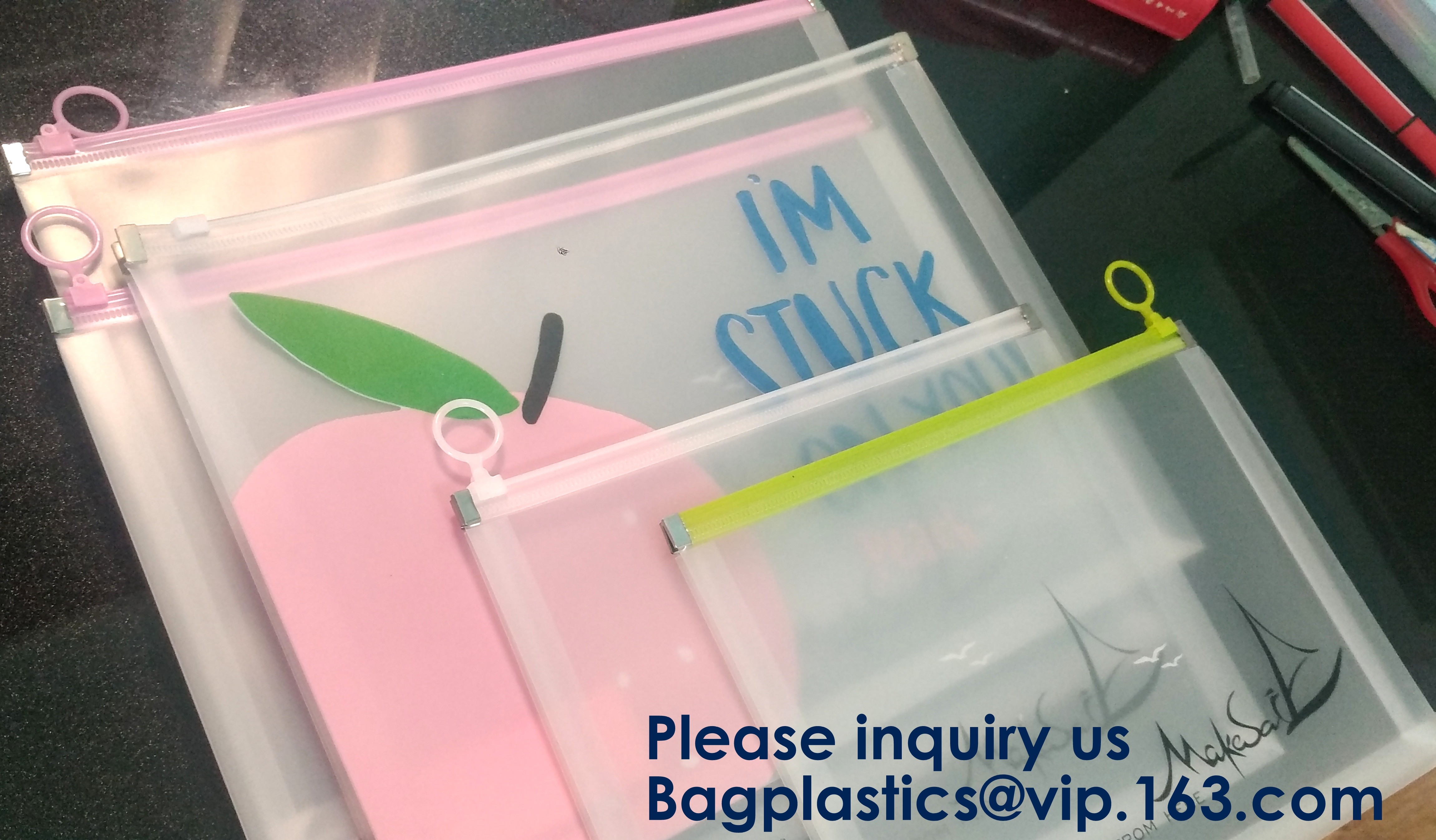 Waterproof Pp File Bag For School or Office,Document File Bag/Pp/Pvc Document File Bag,Students Learning Files Storage