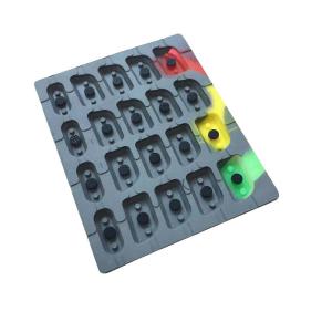 Pos Machine Custom Silicone Rubber Conductive Carbon Ball Custom Buttons
