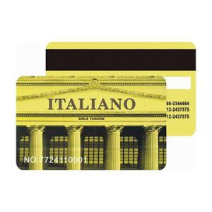 Buy cheap Metallic Membership Vip Card , Thin Custom Printed Pvc Magnetic Cards product
