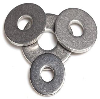 Quality Grade 4.8 / 8.8 Plain Flat Washer Common Bolt Connection ISO9001 Passed for sale