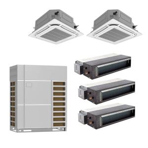 High Efficiency VRF Air Conditioner 3ph Central Noiseless