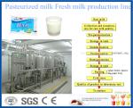 Multifunctional 5000LPH Milk Processing line with pasteurized milk , UHT, cream