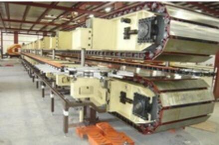 Quality Continuous Sandwich Panel Production Line For 30 - 200mm Full Automatic for sale