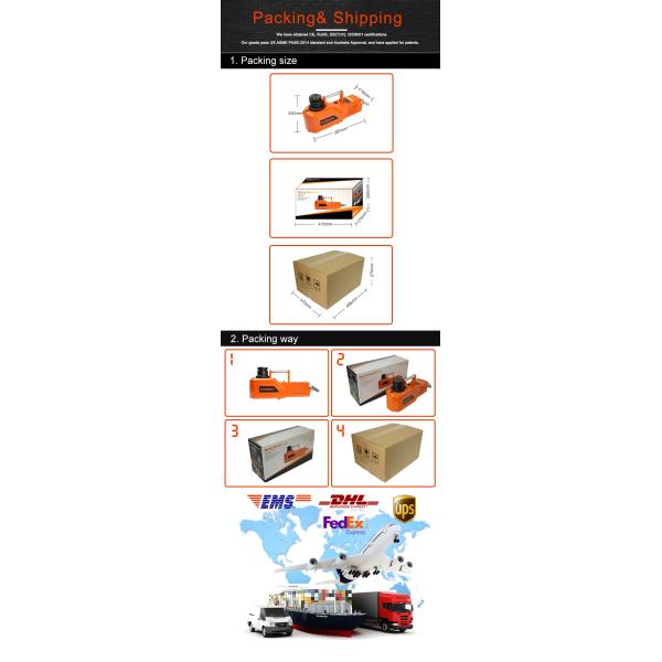 rear Handle Mechanical Jack 15 Ton , Professional Hydraulic Jack