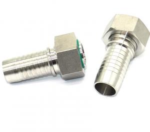 Buy cheap Cut Through Carbon Steel Hydraulic Hose Fittings Female Male Thread Fittings at 20411 product