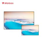 Multi panel tv wall display 49 inch split screen display touch screen large