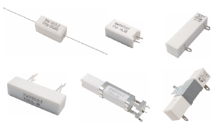 Cement High Precision Resistors Heat Resistance Wire Wound Power Resistor Customizable